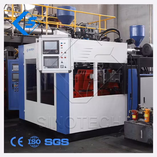 Автоматическая экструзионно-выдувная машина для изготовления бутылок для воды/контейнеров/бочек/бочек/канистр/игрушек/резервуаров для воды из пластика HDPE PP PETG ABS